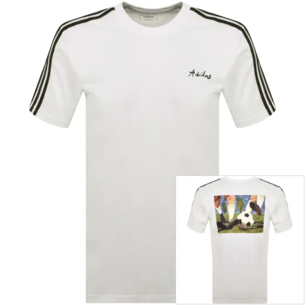adidas Sportswear Gallery T Shirt White