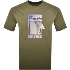 adidas Sportswear Lens Loose Fit T Shirt Green