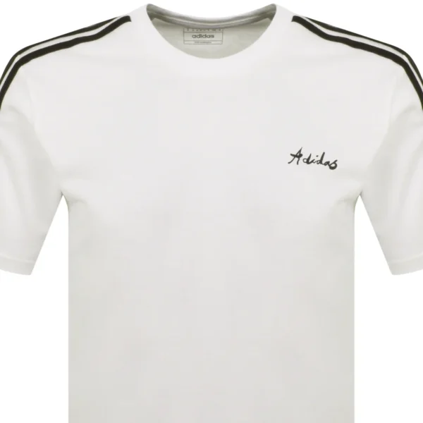adidas Sportswear Gallery T Shirt White - Image 4