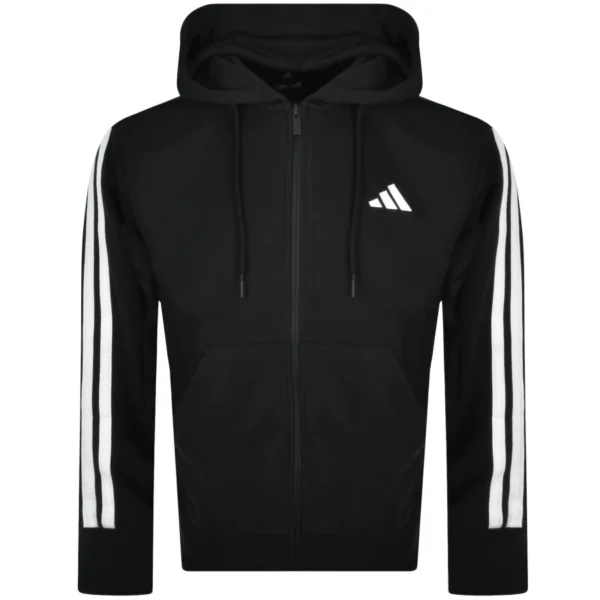 adidas Sportswear Three Stripes Hoodie Black