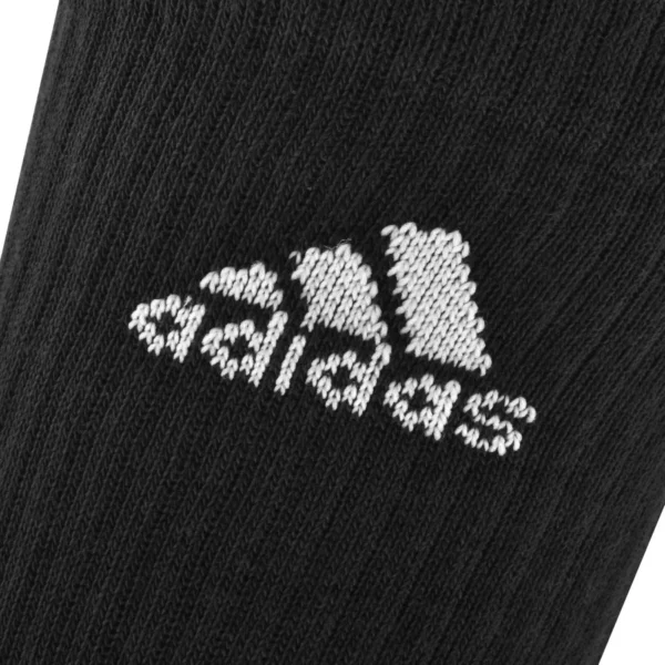 adidas Sportswear 6 Pack Crew Socks Black - Image 2