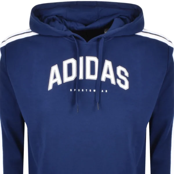 adidas Sportswear Collegiate Hoodie Dark Blue - Image 4