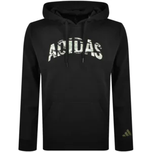 adidas Sportswear Camo Logo Hoodie Black