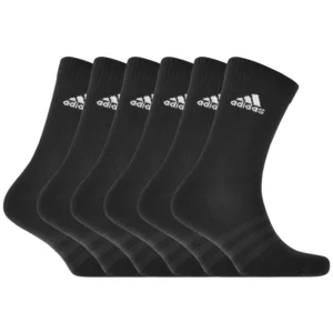 adidas Sportswear 6 Pack Crew Socks Black